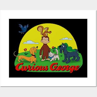 Curious George new 9 Posters and Art